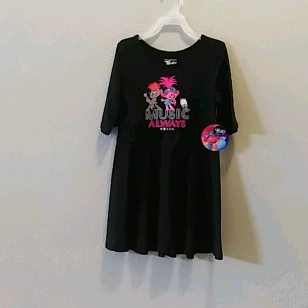 TROLLS WORLD TOUR DRESS 2-PACK SIZE 6-6X - Picture 4 of 7